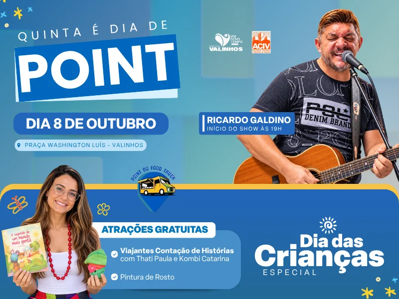 Point do Food Truck realiza edição especial para o Dia das Crianças