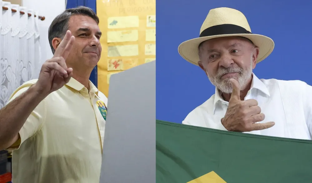 Record cancela debate entre Flávio Bolsonaro e Lula