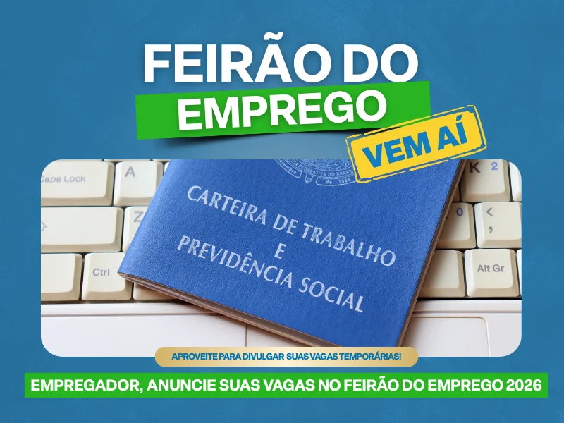 Empresas podem cadastrar vagas para o Feirão do Emprego de Valinhos