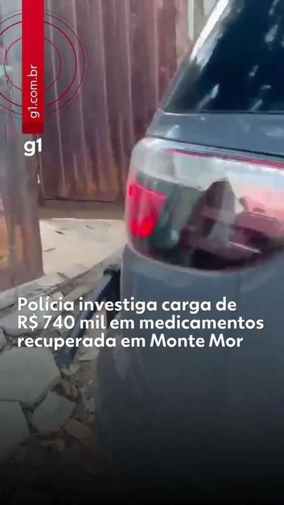 Polícia Militar recupera carga de medicamentos avaliada em R$ 740 mil em Monte Mor