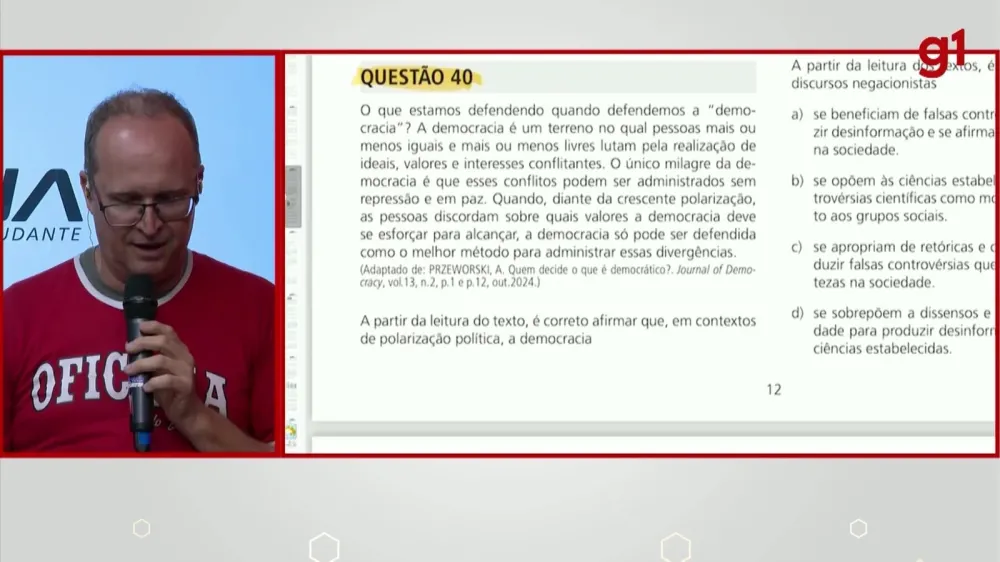 Unicamp disponibiliza VÍDEOS com resolução comentada de questões da 1ª fase do vestibular 2027