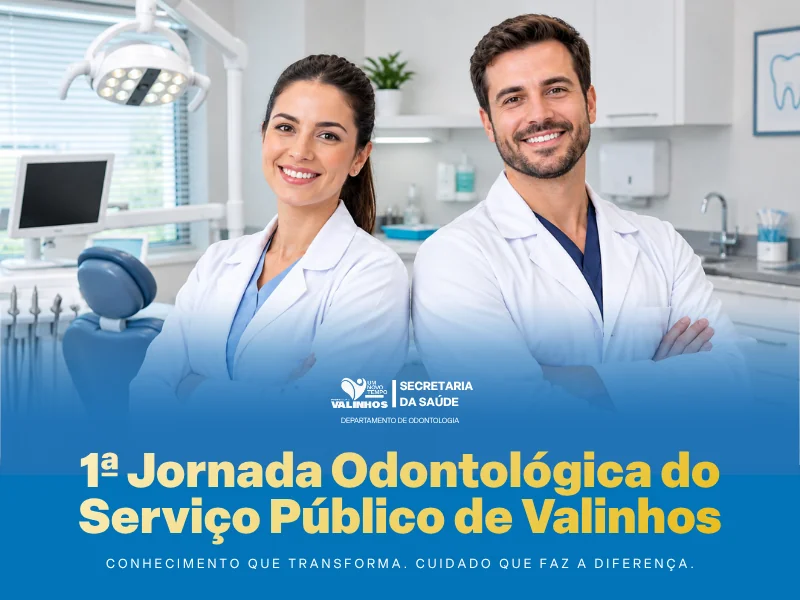 Prefeitura de Valinhos realiza a 1ª Jornada Odontológica do Serviço Público na próxima segunda-feira