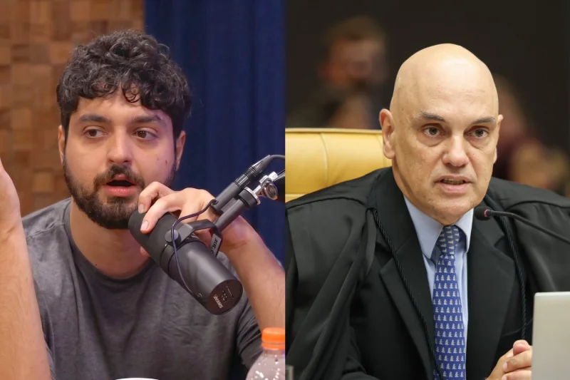 Ministro do STF determina arquivamento de inquérito contra influenciador Monark
